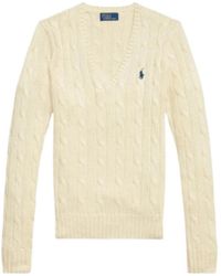 Ralph Lauren - V-Neck Knitwear - Lyst