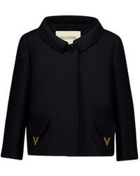 Valentino - Light Jackets - Lyst