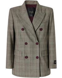 Pinko - New Guinea Giacca Misto Lana - Lyst