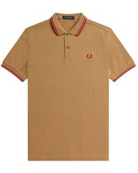 Fred Perry Polo's - - Heren - Bruin