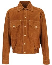 Versace - Leather Jackets - Lyst