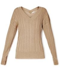 Liu Jo - Knitwear > v-neck knitwear - Lyst
