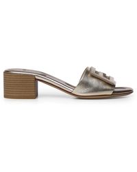 Fendi - Heeled Mules - Lyst