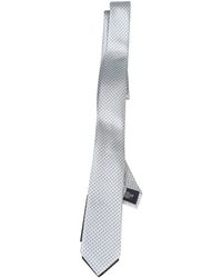 Giorgio Armani - Zijden Stropdas Met Geometrisch Patroon - Lyst