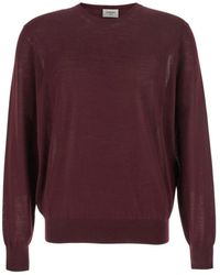 Saint Laurent - Round-Neck Knitwear - Lyst