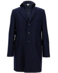 Fay - Single-Breasted Coats - Lyst