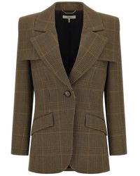 Chloé - Getailleerde Blazer Met Enkele Rij Knopen - Lyst