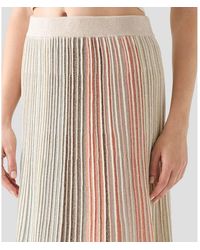 Guess - Rokken ,Veelkleurig ,Midi Rok Met Streepjes - Lyst