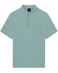 DUNO - Tops ,Groen ,Bi-Stretch Technische Polo Shirt - Lyst