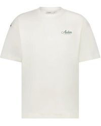 Aeden - Witte Tee Off Stijlvol Shirt - Lyst