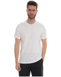 Fay - Short-Sleeved Round-Necked T-Shirt - Lyst