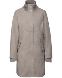 Street One - Jassen ,Grijs ,Polyester Teddy Coat 202112 - Lyst