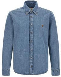 Ami Paris - Denim Shirts - Lyst
