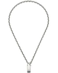 Gucci - Accessoires ,Grijs ,Handelsmerk Ketting - Lyst