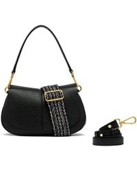 Gianni Chiarini - Helena Round Maxi Grain Leder Schultertasche - Lyst