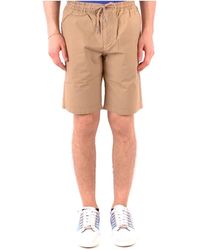 Woolrich - Korte Broeken ,Katoen Casual Katoenen Broeken Voor Mannen - Lyst
