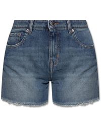 Boutique Moschino Satin Shorts & Bermudashorts in Schwarz Damen Bekleidung Kurze Hosen Mini Shorts 