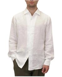 MC2 Saint Barth - Raphael Linen Shirt - Lyst
