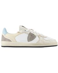 Philippe Model - Schoenen ,Wit ,Katoen Pgal Low Sneakers - Lyst