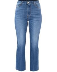 Kocca - Cropped jeans - Lyst