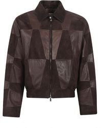 Versace - Leather Jackets - Lyst