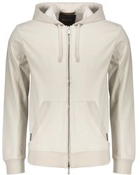 Moorer - Verstellbare Kapuzenjacke Mit Rippbündchen - Lyst