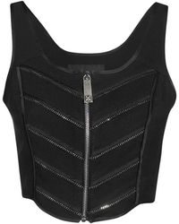 John Richmond - Sleeveless Tops - Lyst