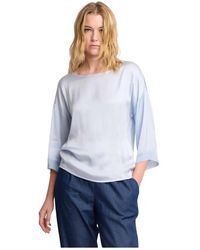 Kocca - Citino Satijnen Blouse - Lyst