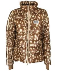 Burberry Deer Print Puffer Jacket - Bruin