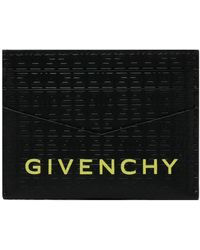 Givenchy - Calfskin 4G Embossed Card Holder - Lyst