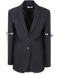 Coperni - Jassen ,Zwart ,Gebonden Blazer - Lyst
