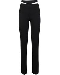 ANDREA ADAMO - Skinny Trousers - Lyst