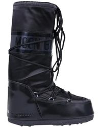 Moon Boot - Schoenen ,Zwart ,Leer Icon Glance Boot - Lyst