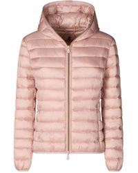 Save The Duck - Jassen ,Roze ,Polyester Alexis Puffer Jacket - Lyst