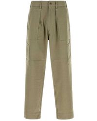 Nanamica - Silk Nep Cotton Twill Deck Pants - Lyst