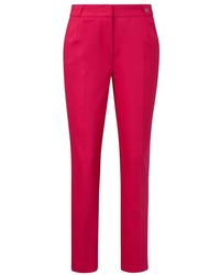 Comma, - Cropped trousers - Lyst