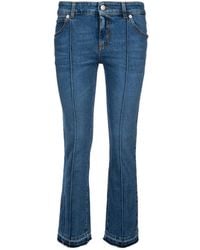 McQueen - Jeans ,Blauw ,Denim Klassieke Denim Jeans Voor Dagelijks Gebruik - Lyst