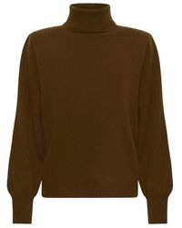 My Essential Wardrobe - Truien & Vesten ,Bruin ,Coltruien - Lyst