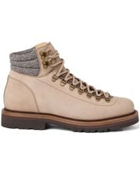 Brunello Cucinelli - Leather Boots - Lyst