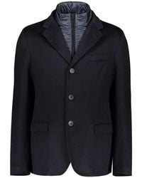 Herno - Kasjmier Reverskraag Jas Met Zakken - Lyst