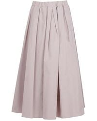 Weekend by Maxmara - Rokken ,Roze ,Katoen Gonna Midi - Lyst