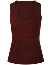 Max Mara - Sleeveless Tops - Lyst