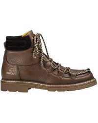 Doucal's - Wildleder-schnürstiefelette | hellbraun - Lyst