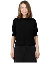 Alpha Studio - Round-Neck Knitwear - Lyst