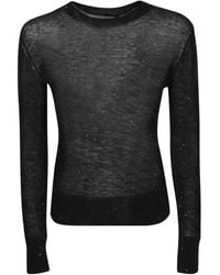 Genny - Round-Neck Knitwear - Lyst