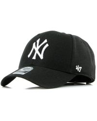 '47 - Accessoires ,Zwart ,Wol Mvp Neyyan Pet Met Gebogen Klep - Lyst
