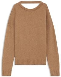 HUGO - Round-Neck Knitwear - Lyst