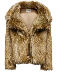 MM6 by Maison Martin Margiela - Faux Fur & Shearling Jackets - Lyst