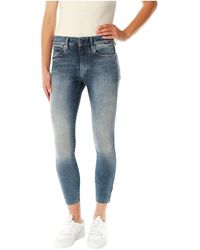 G-Star - Cropped Jeans - Lyst
