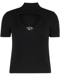 DIESEL - Truien & Vesten ,Zwart ,Wol M- Top - Lyst